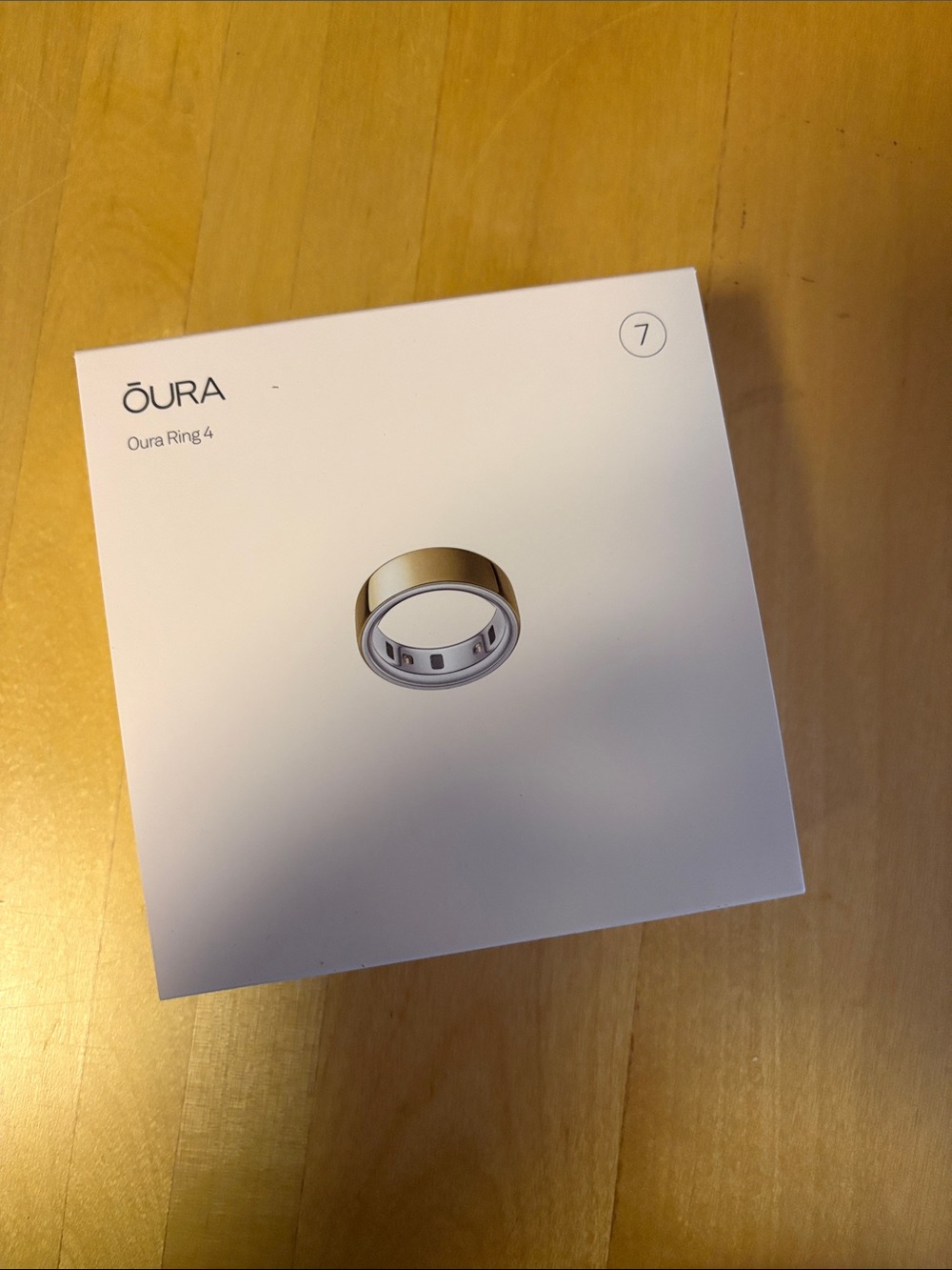 UNOPENED Oura Ring Gen 4 - Gold (Size 7)